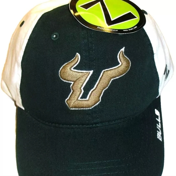 South Florida Bulls USF University Zephyr Strapback hat Dad hat style New Ncaa - Picture 1 of 5